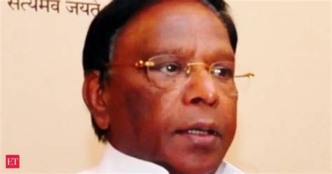 Decision taken in good faith does not constitute crime: V Narayanasamy ...