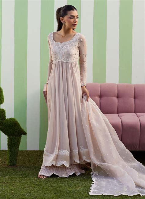 Keshi Kalidaar With Dupatta – Nour