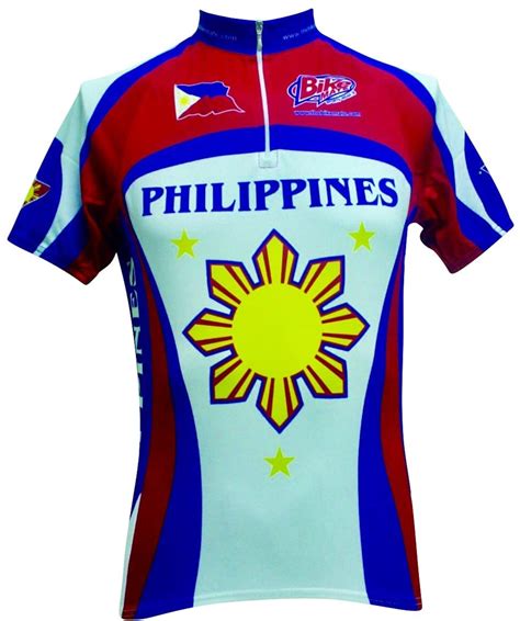 Pinoy Cycling USA Philippines Cycling Jersey Katipunan,White,X-Large ...