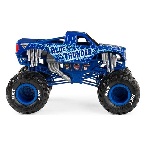 Blue Thunder Monster Truck Coloring Page