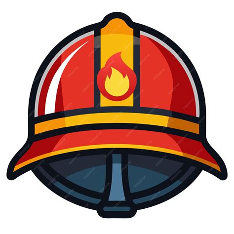Firefighter helmet vector | Premium AI-generated vector