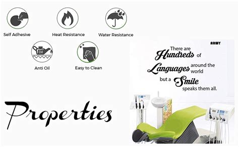 ARWY® Dental Wall Stickers for Clinic Vinyl Decor Dental Clinic Quote ...