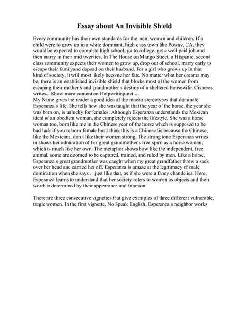 APA Format Essay Example 的图像结果