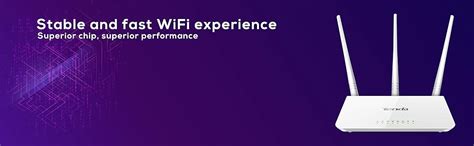 Tenda F3 300Mbps Wi-Fi Router, Easy Setup, WPS Button, Parental Control ...