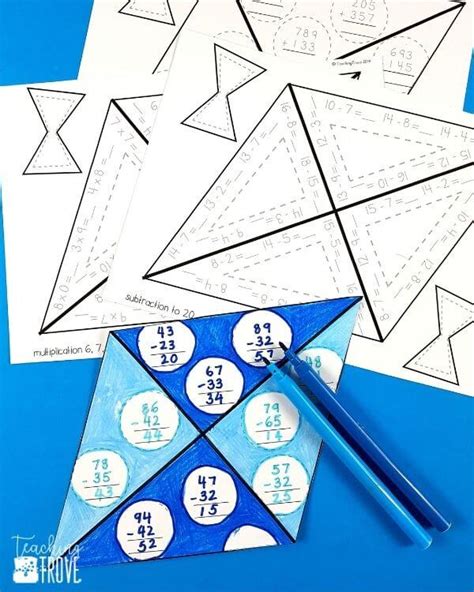 Image result for Math Crafts Printable
