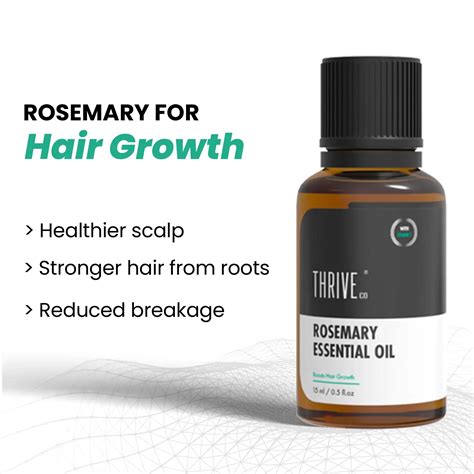 100% Natural Rosemary Essential Oil For Hair Growth | ThriveCo