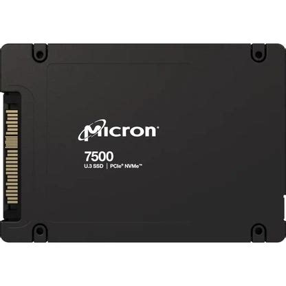 Micron 7500 PRO 15.36TB U.3 NVMe PCIe Gen4 Enterprise SSD - tpstech.in