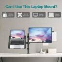 GITRU Height Adjustable Monitor Stand with Laptop stand Monitor Mount ...