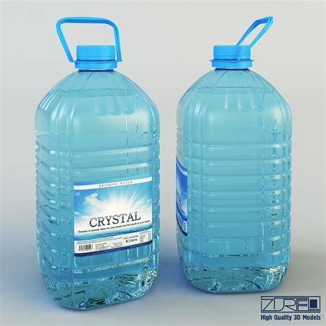 Water bottle 5 liter by Zurel | 3DOcean