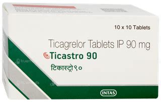 Ticastro 90 Mg Tablet 10 - Uses, Side Effects, Dosage, Price | Truemeds