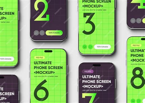 Premium PSD | Customizable smartphone mockup with editable background