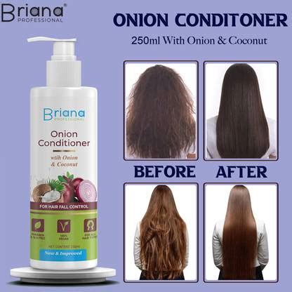 Briana Professional Onion Conditioner for Hair Growth & Hair Fall ...