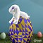 Image result for Easter Bunny Coloured Template