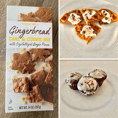 Trader Joe's Gingerbread Cake & Cookie Mix, 2 Ways - Sweet & Savory Bites