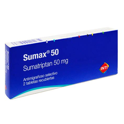 Sumax Sumatriptan 50Mg X Tableta— Farmacorp