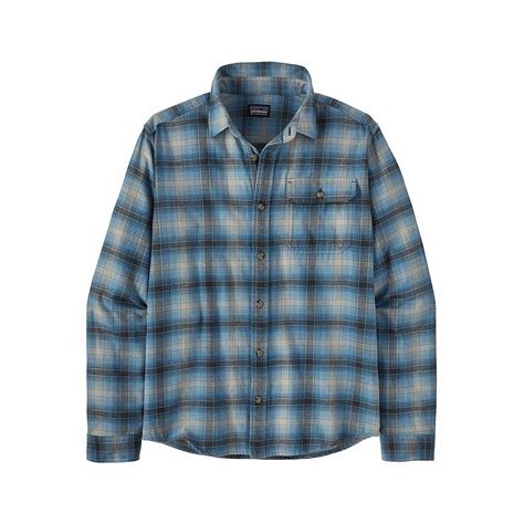 Men's Long-Sleeved Cotton in Conversion Lightweight Fjord Flannel Shirt