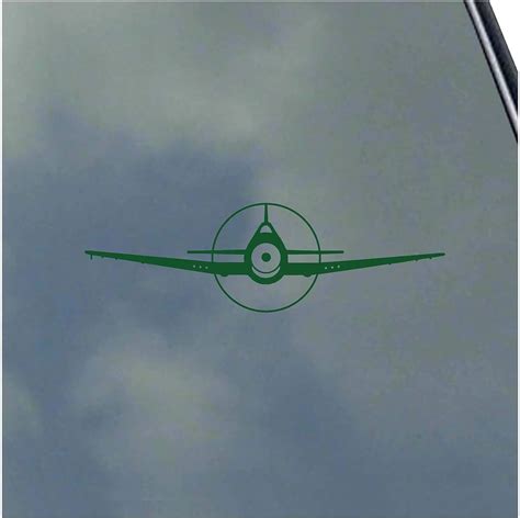 Buy F6F Hellcat Pilot Front Vinyl Sticker Decal Navy Marines WWII ...