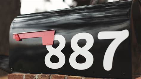 Custom mailbox decals - Vinyl mailbox stickers | Sticker Mule India