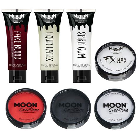 Buy Pro FX Halloween Professional Special Effects Make up Kit 3 by Moon ...