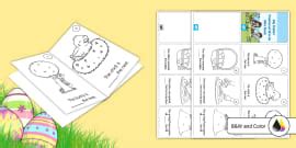 Easter Preposition Exercises | Mini Book | South Africa