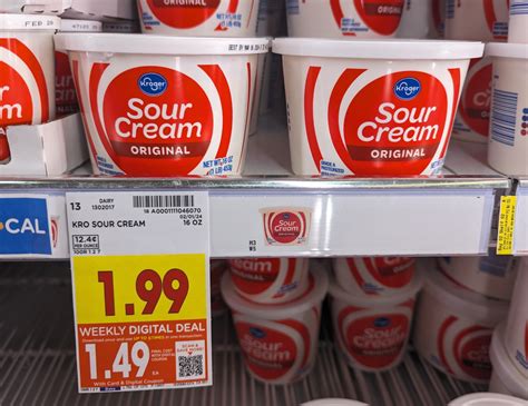 Get Kroger Sour Cream For Just $1.49 - iHeartKroger