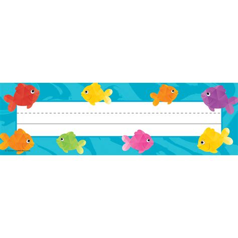 Free printable fish name plates, Download Free printable fish name ...