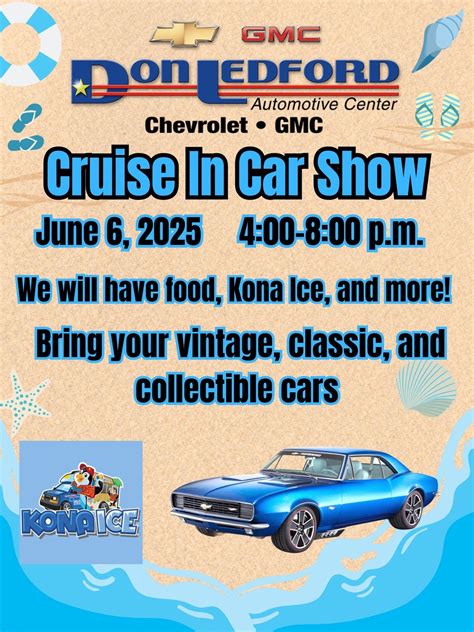 Cruise In Car Show at Don Ledford Automotive , Don Ledford Automotive ...
