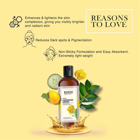 Foxy.in : Buy Richfeel Naturals Skin Lightening Lotion online in India ...