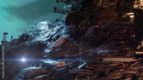 Alien City 3D Model 的图像结果