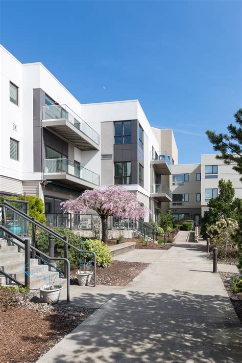 Willamette View Terrace Balcony Homes - Opsis Architecture