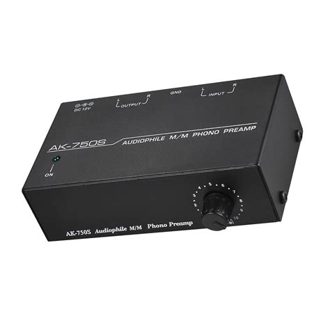 Buy Rokie Audiophile M/M Phono Preamp Preamplifier with Level Controls ...