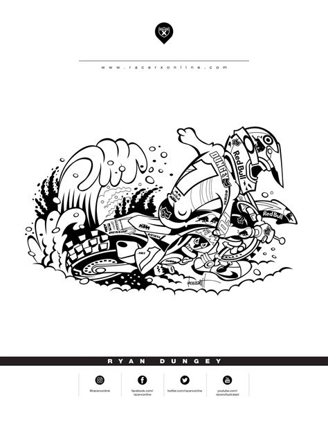 Red Bull Coloring Pages
