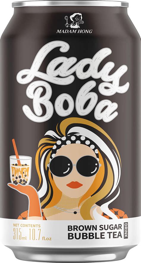 Buy (Pack of 12) Lady Boba 12 Cans. Milk Bubble Tea with Boba Pearls in ...