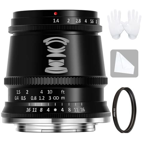 TTArtisan 17mm F1.4 Lens APS-C Wide Angle Large Aperture Manual Focus ...