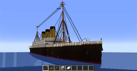 Image result for Minecraft Britannic Ship Tutorial