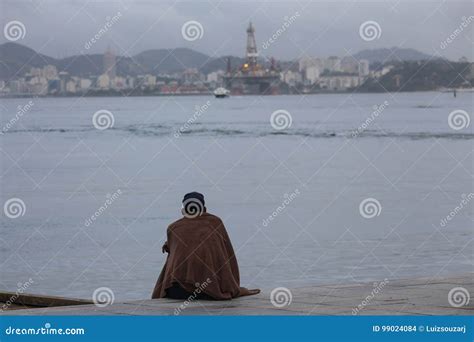 Weather in Rio de Janeiro editorial stock image. Image of nature - 99024084