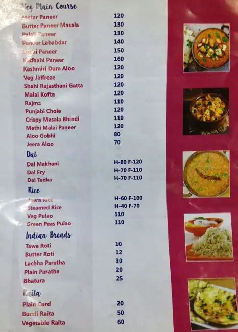 Menu at Banarasi, Indore, LG-5