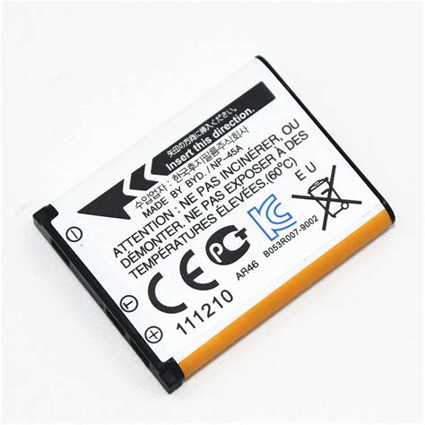 Buy NP-45/45A Rechargeable Camera Battery Pack Compatible with FUJIFILM ...