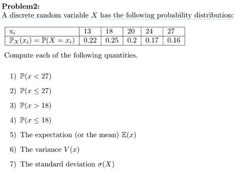 Image result for How to Solve Discrete Random Variable