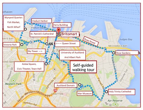 Auckland Printable Tourist Map | New Zealand Map – EJDHR