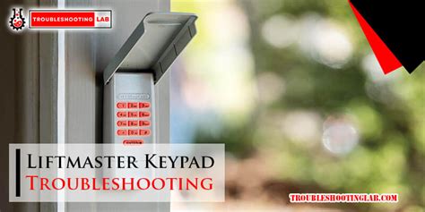 Image result for Liftmaster Keypad Troubleshooting