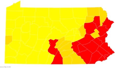 Which Pa. counties could move into green reopening phase, and which ...
