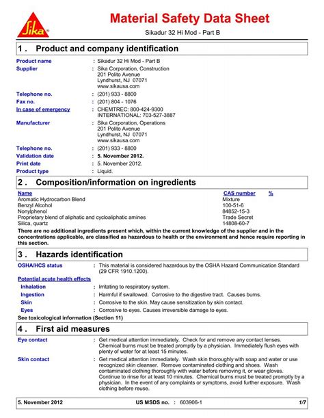 Sikadur 32 Hi-Mod. Part B