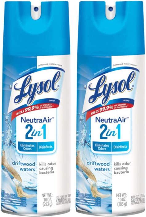 Lysol Neutra Air Disinfectant Spray - Driftwood India | Ubuy