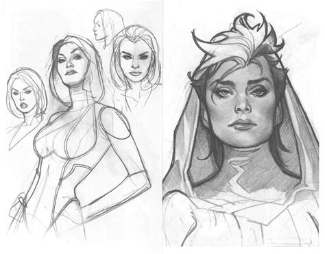 Image result for Adam Hughes Drawing Tutorial