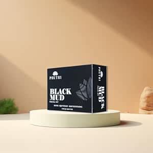 Phutri Black Mud Facial Kit for Detox - Rejuvenate - Skin Tightening ...