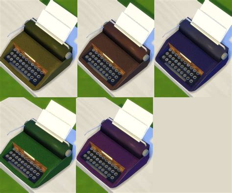 Image result for Sims 4 Typewriter Computer