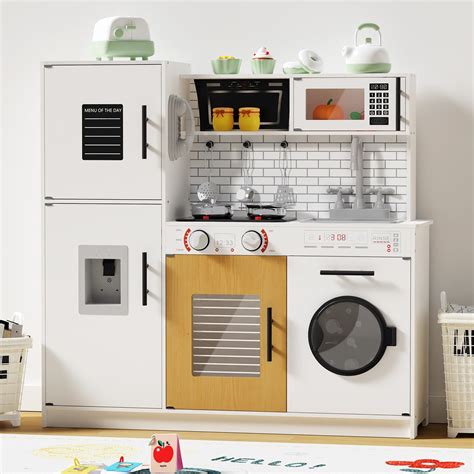 Batronic Babytronic Wooden Kitchen Playset for Kids, India | Ubuy
