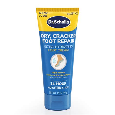 Snapklik.com : Dr. Scholls Dry, Cracked Foot Repair Ultra-Hydrating Foot Cream Moisturizer, 3.5 ...