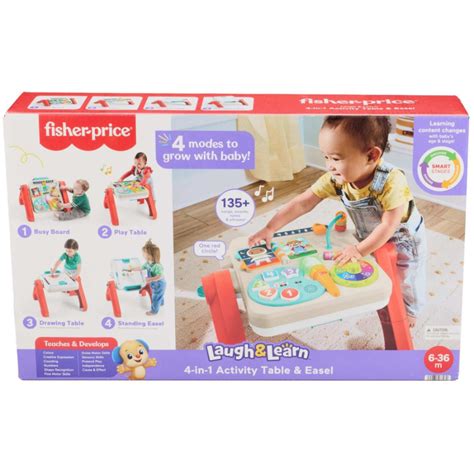 Fisher Price Laugh & Learn 4 In 1 Activity Table & Easel | Toys | Casey ...